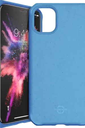 Coque Renforcée iPhone 11 Feronia Bio Terra Bleue Itskins Meilleur Prix