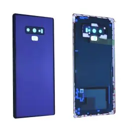Vitre arrière avec vitre cache caméra sans logo Samsung Galaxy Note 9 (N960F) Bleu Ocean Prix Choc