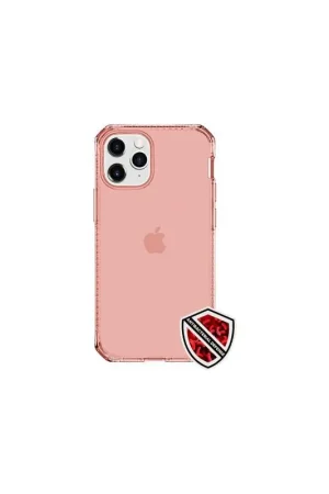 Expédié Aujourd’hui Coque Renforcée iPhone 12 / 12 Pro Spectrum Clear Orange Itskins