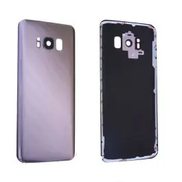 Soldes Vitre arrière avec vitre cache caméra sans logo Samsung Galaxy S8 (G950F) Or
