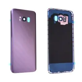 Vitre arrière avec vitre cache caméra sans logo Samsung Galaxy S8+ (G955F) Rose Commande En Gros