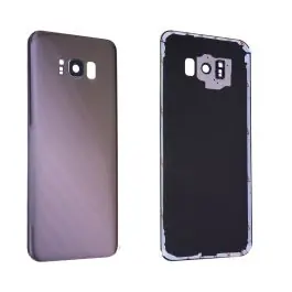 Usine Directe Vitre arrière avec vitre cache caméra sans logo Samsung Galaxy S8+ (G955F) Or