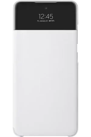 Folio Samsung G A52 4G / A52 5G S View Cover Blanc Samsung Bon Plan