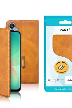 Portefeuille Zanae Columbia Galaxy A26 Moutarde Super Prix