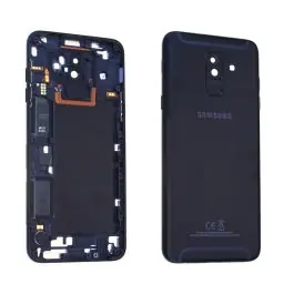 Coque arrière Samsung Galaxy A6+ 2018 (A605F) GH82-16428A Noir Origine Expédition Rapide