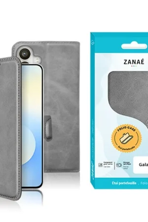 Portefeuille Zanae Columbia Galaxy S26 gris Livraison Express