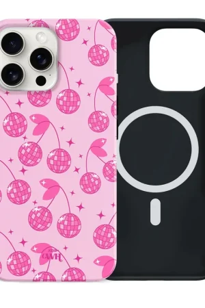 Nouveauté xoxo Wildhearts Disco Girl - Coque iPhone 14 Pro avec MagSafe