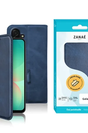 Portefeuille Zanae Columbia pour Galaxy A26 Marine Usine Directe