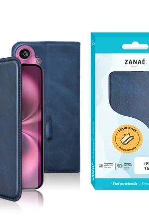 Achetez Aujourd’hui Portefeuille Zanae Columbia pour iPhone 16 Plus Marine