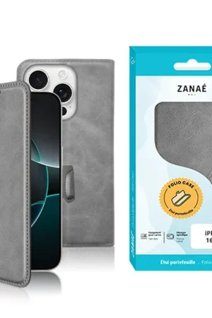 Réduction Portefeuille Zanae Columbia pour iPhone 16 Pro Gris