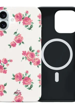xoxo Wildhearts Dream Rose - Coque iPhone 16 avec MagSafe Soldes