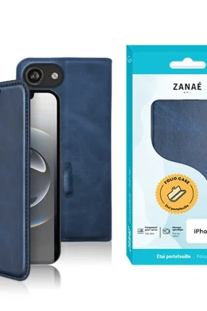 Commander Vite Portefeuille Zanae Columbia pour iPhone 16e Marine