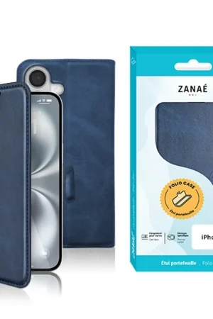 Portefeuille Zanae Columbia pour iPhone 17 Marine Pas Cher