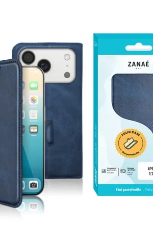 Portefeuille Zanae Columbia pour iPhone 17 Pro Marine Petit Prix