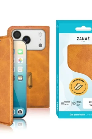 Portefeuille Zanae Columbia pour iPhone 17 Pro Moutarde Solde