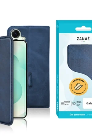Portefeuille Zanae Columbia pour Galaxy S25 Marine Offre Spéciale