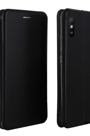 Etui pour XIAOMI REDMI 9A Folio Business avec fermeture aimantée - Noir Nouvel Arrivage