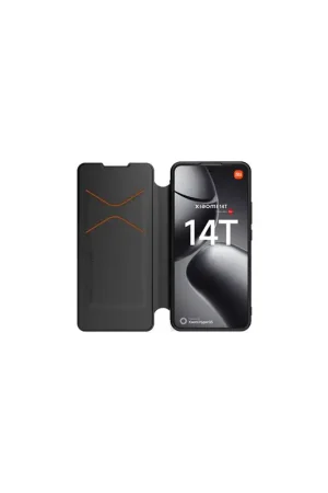 Dernier Modèle Folio premium noir pour Xiaomi 14T Noir