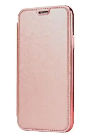 ShieldCase Étui à rabat galvanisé iPhone 12 Pro Max (rose) Meilleur Choix