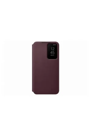 Folio Samsung G S22 5G Clear View Cover Bordeaux Petit Prix