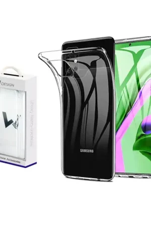 Coque pour Samsung A71 - minigel slim Transparent Pas Cher