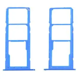 Acheter En Ligne Tiroir SIM / SD Samsung Galaxy M11 (M115F) GH81-18746A Bleu Origine