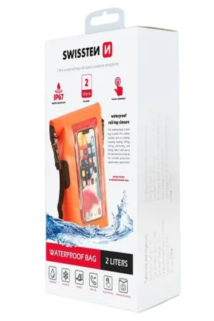 Prix Cassé Sac waterproof 2L orange universel