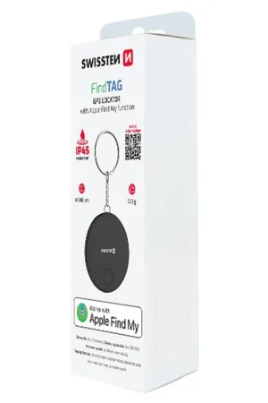 Smart Tag Noir Compatible Apple Find My Vente Flash