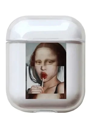 ShieldCase Étui AirPods 2 Mona Lisa (transparente) Seulement Aujourd’hui