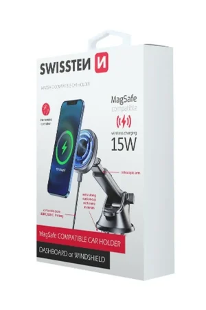 Bon Marché Support voiture magnétique avec chargeur 15W