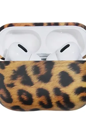 ShieldCase Étui Airpods Pro à motif léopard Expédition Rapide