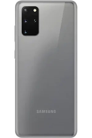 Acheter En Ligne Coque Samsung G S20+ Silisoft souple Transparente Bigben