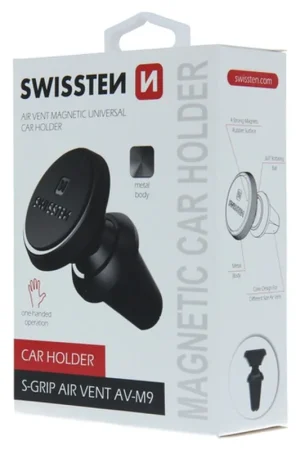 Promotion Saisonnière Support voiture magnétique Swissten Noir