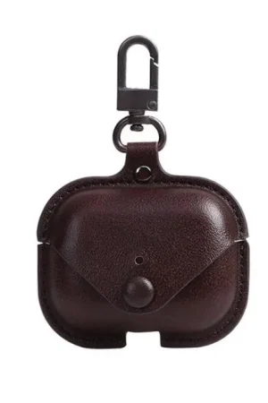 ShieldCase Étui cuir Airpods 3 (marron foncé) Achetez Aujourd’hui
