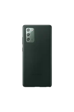 Offre Du Jour Coque Samsung Note 20 Cuir vert