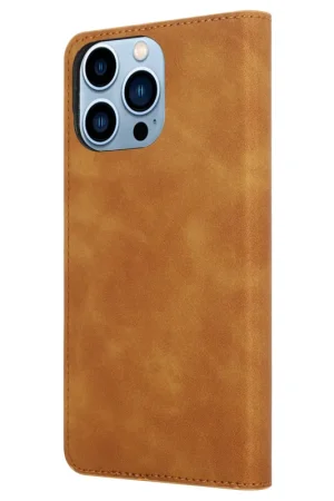 Satisfait Ou Remboursé Coverzs Étui de téléphone de luxe iPhone 14 Pro Max (marron)