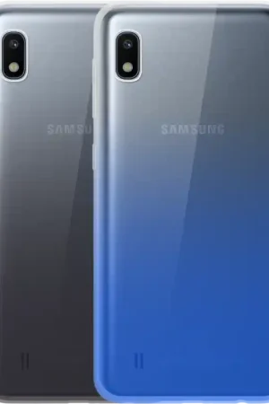 Satisfait Ou Remboursé Pack de 2 coques semi-rigides Colorblock pour Samsung Galaxy A10 A105