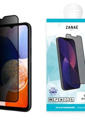 Verre de confidentialité Galaxy A14 4G/5G Noir Affaire À Saisir