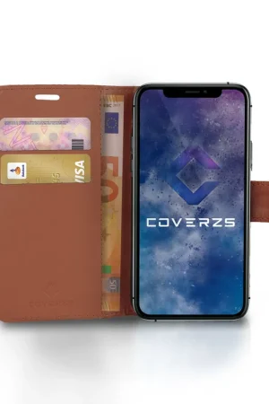 Haute Qualité Coverzs Étui de téléphone iPhone 11 Pro Max (marron)
