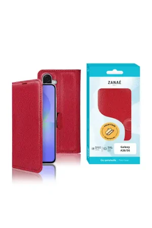 Prix Cassé Etui Samsung Galaxy A36 A56 Rouge Zanaé