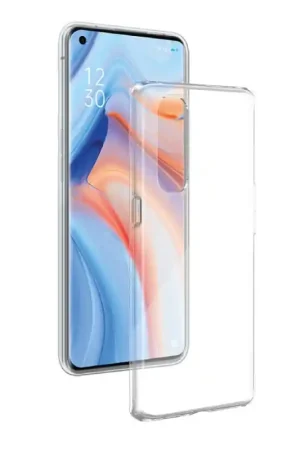 Coque Oppo Reno 4 Pro 5G - Silisoft souple Transparente Livraison Gratuite