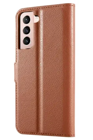 Authentique ShieldCase Étui de télephone Samsung Galaxy S21 (marron)