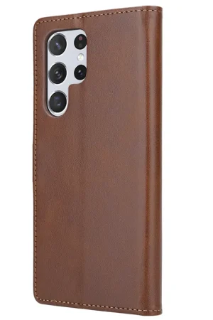 Prix Choc ShieldCase Étui de télephone Samsung Galaxy S22 Ultra (marron)