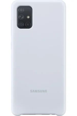 Achat Immédiat Coque Samsung G A71 Silicone Argent Sams