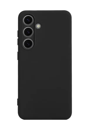 ShieldCase Étui en silicone pour Samsung Galaxy S24 Plus (noir) Populaire