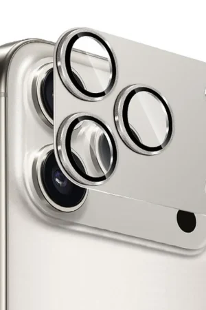 Verre trempé caméra iPhone 17 Pro Max Silver Livraison Express