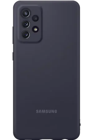 Coque Samsung G A72 4G Silicone Noire Samsung Retour Gratuit