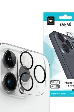 Verre trempé caméra pour iPhone 14 Pro et 14 Pro Max Achat Immédiat