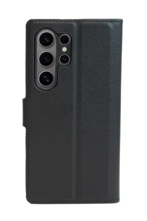 Vente Flash ShieldCase Étui livre pour Samsung Galaxy S24 Ultra (noir)