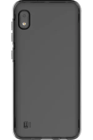 Coque semi-rigide transparente noire Designed for Samsung pour Galaxy A10 A105 Nouveauté